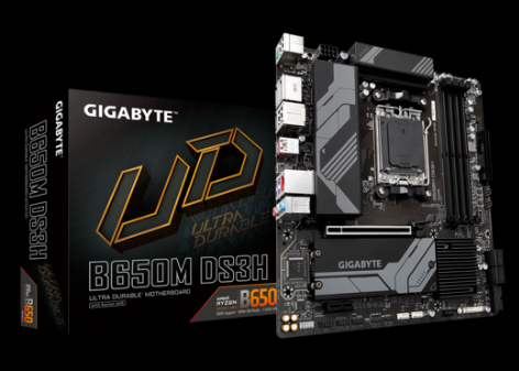 Gigabyte B650M DS3H DDR5 Motherboard – High Performance PC Gaming ...